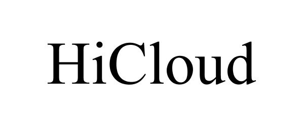 Trademark Logo HICLOUD
