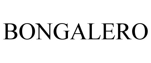 Trademark Logo BONGALERO