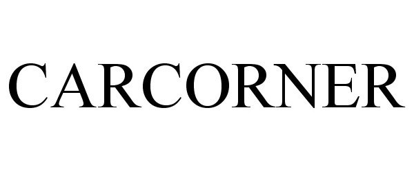 Trademark Logo CARCORNER
