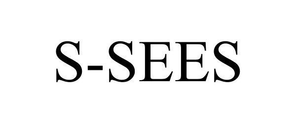 Trademark Logo S-SEES
