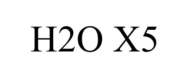 Trademark Logo H2O X5