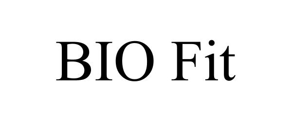 Trademark Logo BIO FIT