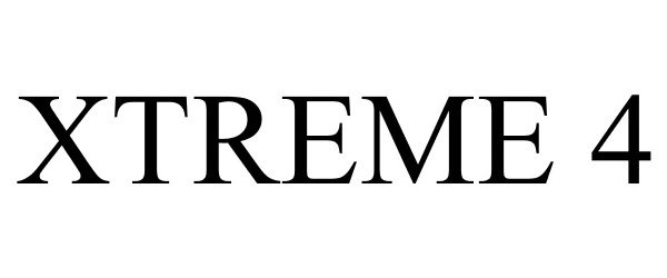 Trademark Logo XTREME 4