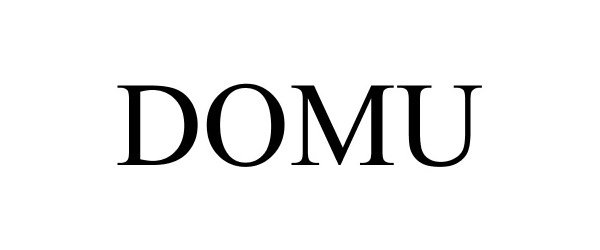 Trademark Logo DOMU