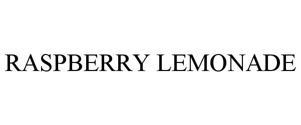 Trademark Logo RASPBERRY LEMONADE