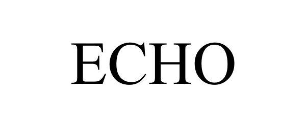 Trademark Logo ECHO