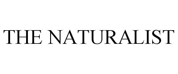  THE NATURALIST