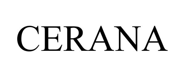 Trademark Logo CERANA
