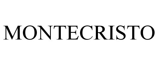 Trademark Logo MONTECRISTO