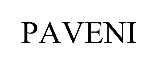 Trademark Logo PAVENI