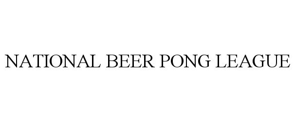 Trademark Logo NATIONAL BEER PONG LEAGUE