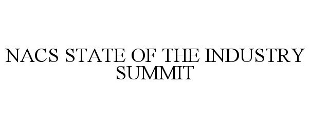  NACS STATE OF THE INDUSTRY SUMMIT