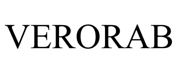 Trademark Logo VERORAB