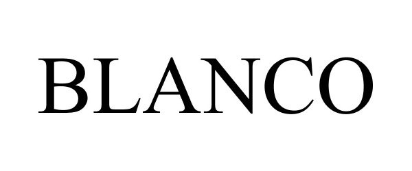 Trademark Logo BLANCO