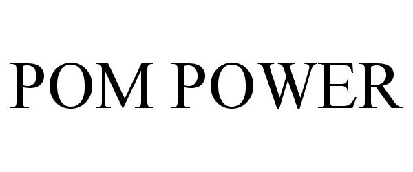 Trademark Logo POM POWER
