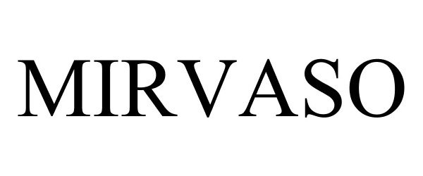 Trademark Logo MIRVASO