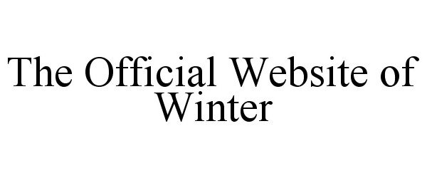  THE OFFICIAL WEBSITE OF WINTER