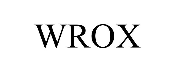 Trademark Logo WROX