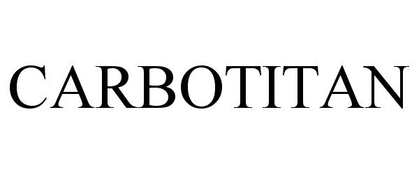 Trademark Logo CARBOTITAN