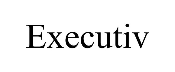 Trademark Logo EXECUTIV