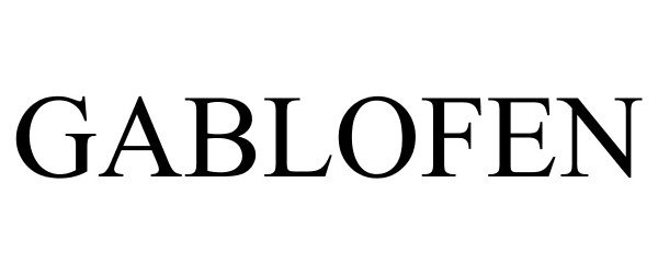 Trademark Logo GABLOFEN