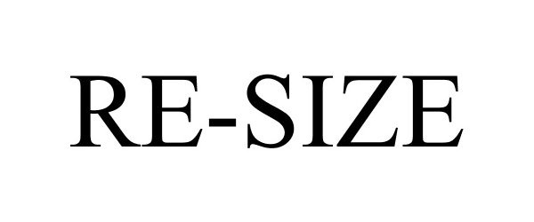 Trademark Logo RE-SIZE