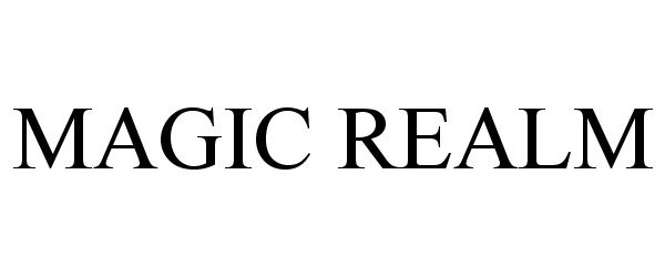 Trademark Logo MAGIC REALM