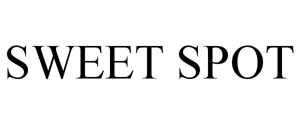 Trademark Logo SWEET SPOT