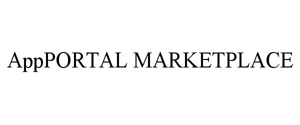 Trademark Logo APPPORTAL MARKETPLACE