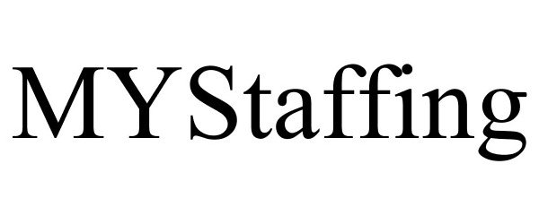 Trademark Logo MYSTAFFING