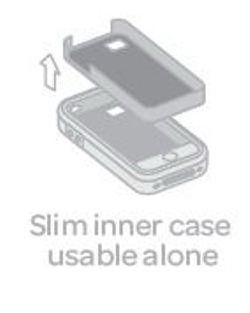  SLIM INNER CASE USABLE ALONE