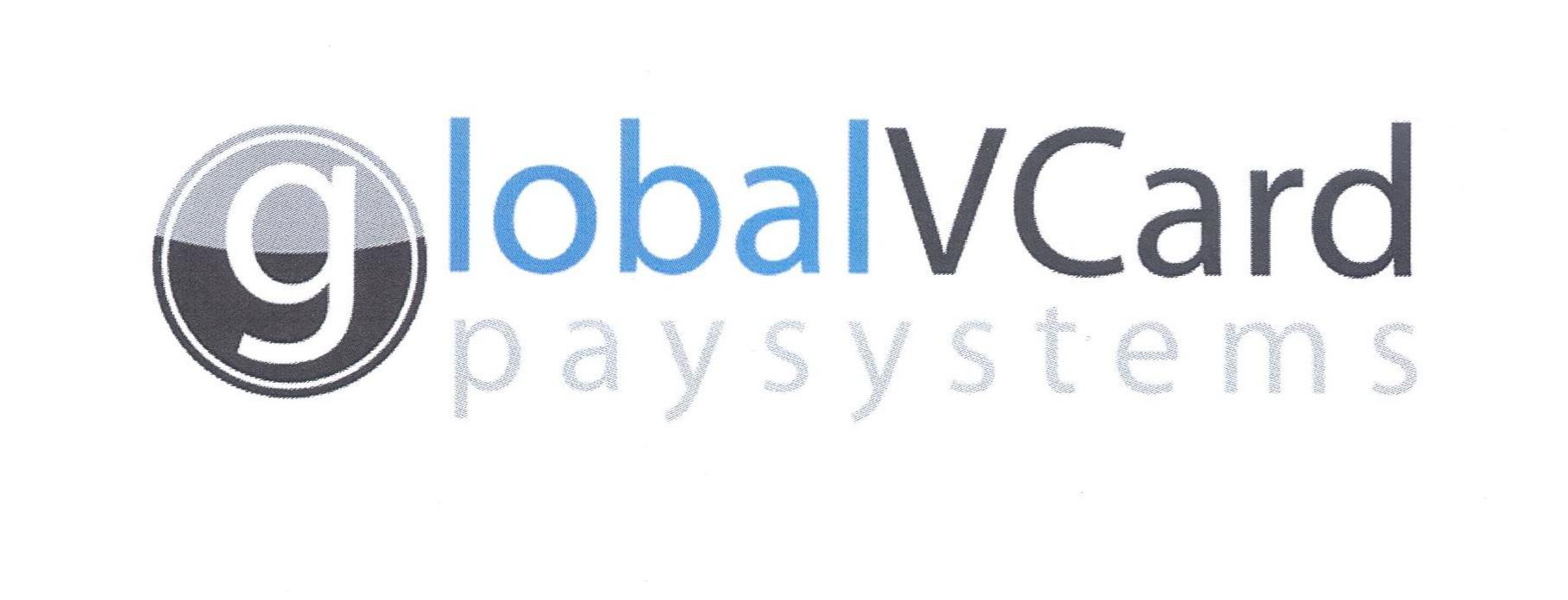 Trademark Logo GLOBALVCARD PAYSYSTEMS