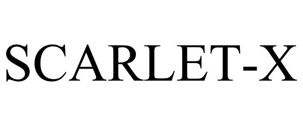Trademark Logo SCARLET-X