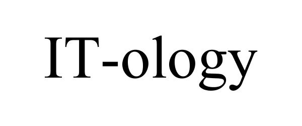  IT-OLOGY