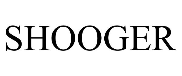 Trademark Logo SHOOGER