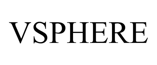 Trademark Logo VSPHERE