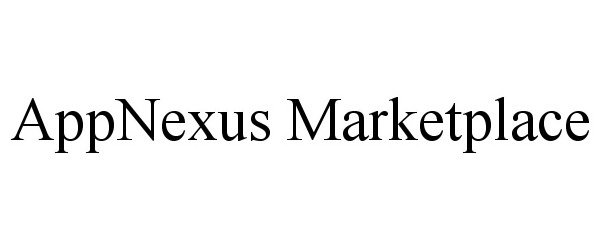  APPNEXUS MARKETPLACE