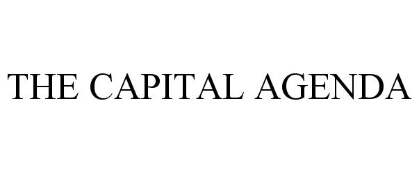 Trademark Logo THE CAPITAL AGENDA