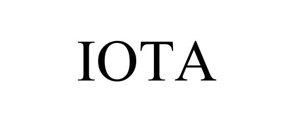 Trademark Logo IOTA