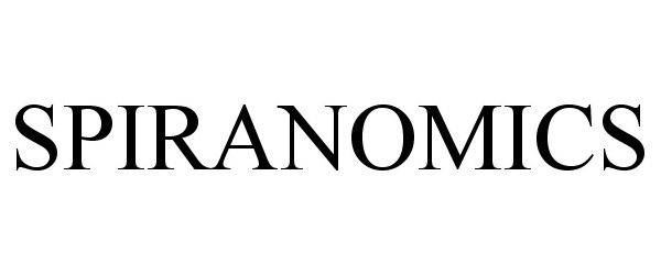 Trademark Logo SPIRANOMICS
