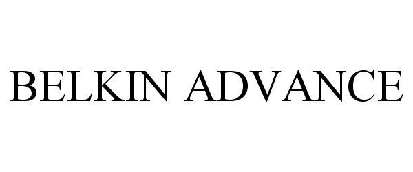 Trademark Logo BELKIN ADVANCE