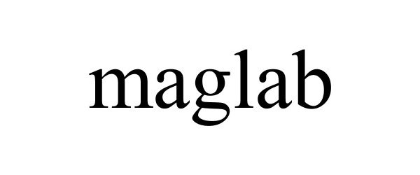 Trademark Logo MAGLAB