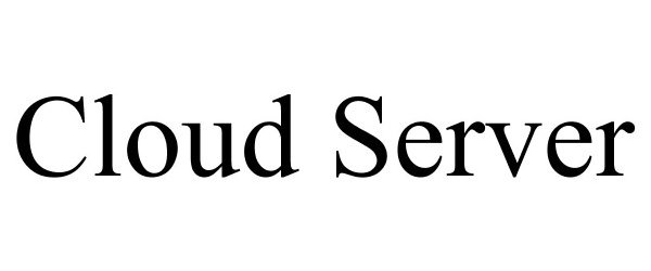 Trademark Logo CLOUD SERVER