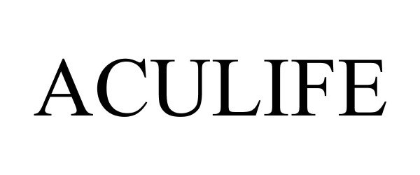 Trademark Logo ACULIFE