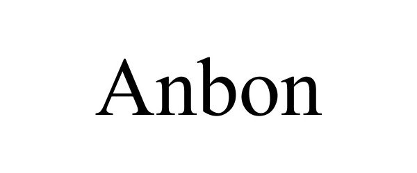 Trademark Logo ANBON