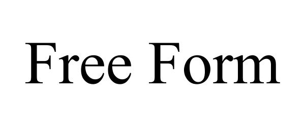 Trademark Logo FREE FORM