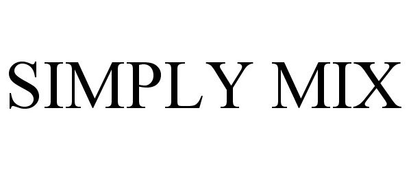 Trademark Logo SIMPLY MIX