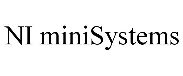  NI MINISYSTEMS