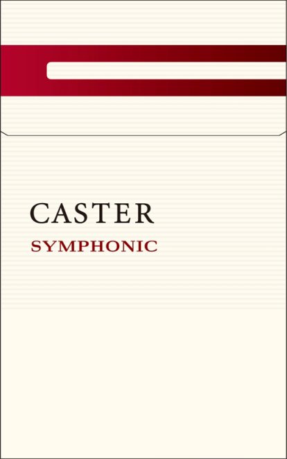 Trademark Logo CASTER SYMPHONIC