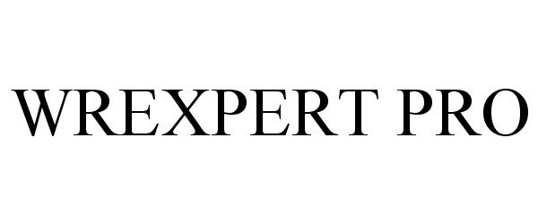 Trademark Logo WREXPERT PRO